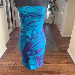 Ramie linen Zara Basic work to play dress